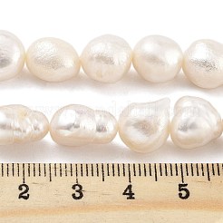 Natural Cultured Freshwater Pearl Beads Strands&nbsp;PEAR-P062-31C-X