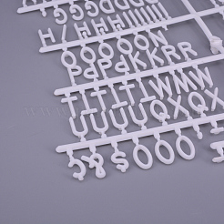 Letters for Flet Letter Boards&nbsp;KY-WH0022-04B