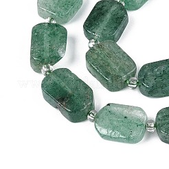 Natural Green Strawberry Quartz Beads Strands&nbsp;G-C098-A36-01