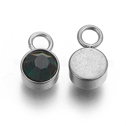 Glass Rhinestone Charms&nbsp;STAS-F189-P03