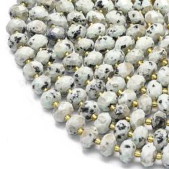 Natural Sesame Jasper Beads Strands&nbsp;G-P573-A34-01