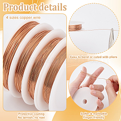 80M 4 Sizes Round Eco-Friendly Copper Wire&nbsp;CWIR-PH0002-11C