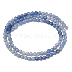 Gradient Color Natural Blue Aventurine Beads Strands&nbsp;GG-CBA9631-D02-01