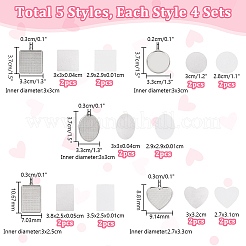 20Sets 5 Styles Alloy Pendants&nbsp;FIND-PH0020-32