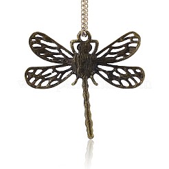 Antique Bronze Tone Alloy Resin Insect Pendants&nbsp;PALLOY-J288-03AB