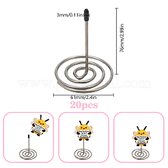 Stainless Steel Moxa Stick Holders&nbsp;AJEW-WH0481-37
