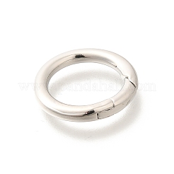 Brass Spring Gate Rings&nbsp;KK-L225-012P