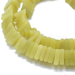 Natural Lemon Jade Beads Strands&nbsp;G-F631-J01