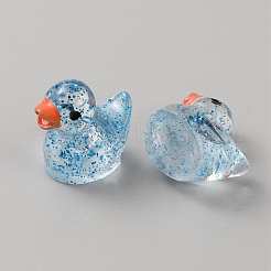 Mini Resin Sequins Duck Home Display Decorations&nbsp;RESI-SZC0004-06A