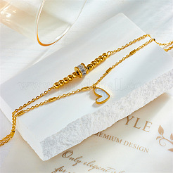 Heart Alloy Enamel Charm Anklets&nbsp;FS-WGF8AF5-01