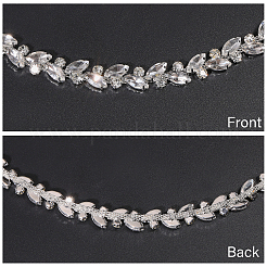 Iron Rhinestone Cup Chains&nbsp;FIND-WH0139-358