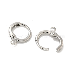 Brass Leverback Earring Findings&nbsp;KK-B166-05P