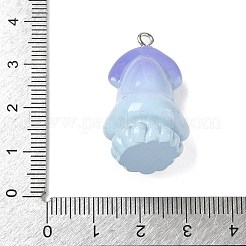 Marine Theme Opaque Resin Pendants&nbsp;RESI-P047-01A-P