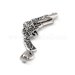 Retro 304 Stainless Steel Pendants&nbsp;STAS-I205-06AS-B