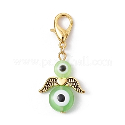 Ecil Eye Angel Resin Pendant Decorations&nbsp;HJEW-JM01514