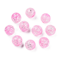 Transparent Crackle Acrylic Beads&nbsp;CACR-N002-18B