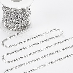 Brass Rhinestone Strass Chains&nbsp;CHC-T001-SS14-01S
