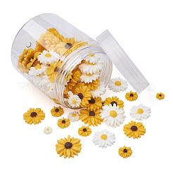 160Pcs 8 Style Resin Cabochons&nbsp;CRES-CD0001-03