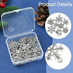 40Pcs 8 Styles Tibetan Style Alloy Pendants&nbsp;FIND-YW0006-26