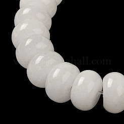 Natural White Jade Beads Strands&nbsp;G-B078-H01-01