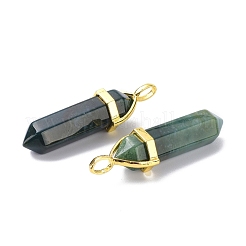 Natural Indian Agate Pointed Pendants&nbsp;G-G025-01G-18