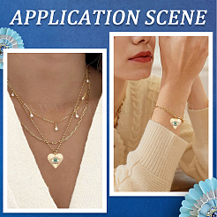 40Pcs Rack Plating Alloy Enamel Pendants&nbsp;PALLOY-SC0013-22