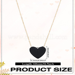 1Pc Alloy Cable Chain Pendant Necklaces&nbsp;NJEW-LP0007-03C