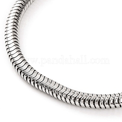 304 Stainless Steel Round Snake Chain Necklaces for Women&nbsp;NJEW-G140-13GP