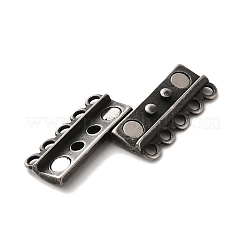 304 Stainless Steel Multi-Strand Magnetic Slide Clasps&nbsp;STAS-P325-04B