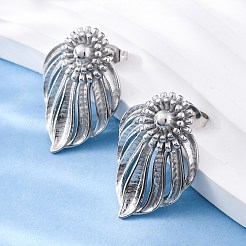 304 Stainless Steel Stud Earrings&nbsp;EJEW-Z098-08P