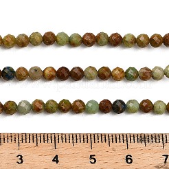 Natural Chrysocolla and Lapis Lazuli Beads Strands&nbsp;X-G-G278-B01-4mm