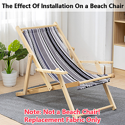 Stripe Chair Cloth Canvas&nbsp;AJEW-XCP0003-60