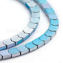 Electroplated Non-magnetic Synthetic Hematite Beads Strands&nbsp;G-L562-01