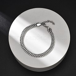 304 Stainless Steel Chains Bracelets&nbsp;BJEW-U017-02P