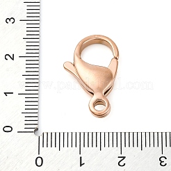 316 Stainless Steel Lobster Claw Clasps&nbsp;STAS-D288-09RG