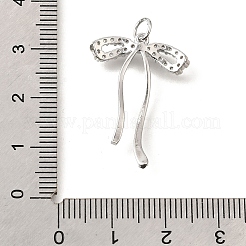 Brass Micro Pave Cubic Zirconia Pendants&nbsp;LS-KK-V008-13P-01