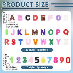 144Pcs Opaque Acrylic European Beads&nbsp;OACR-ME0001-33