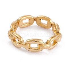 Ion Plating(IP) 304 Stainless Steel Finger Rings&nbsp;RJEW-K233-40G-7
