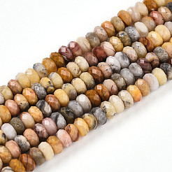 Natural Crazy Agate Beads Strands&nbsp;G-T141-37