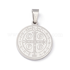 Non-Tarnish 304 Stainless Steel Pendants&nbsp;STAS-C057-01P