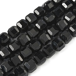 Natural Black Agate Beads Strands&nbsp;G-C267-A10