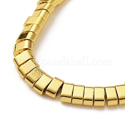 Electroplated Non-magnetic Synthetic Hematite Beads Strands&nbsp;X-G-E495-11B-02