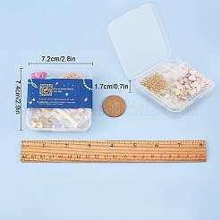 DIY 120Pcs Alloy Enamel Nail Art Dangle Charm Decoration Sets&nbsp;MRMJ-SC0001-06