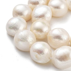 Natural Cultured Freshwater Pearl Beads Strands&nbsp;PEAR-P062-35