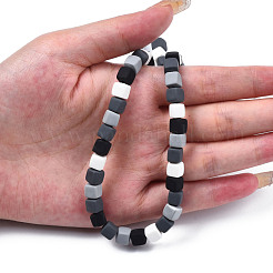Handmade Polymer Clay Beads Strands&nbsp;CLAY-S092-76A