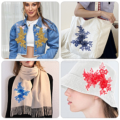 Polyester Embroidery Sequin Costume Accessories&nbsp;FIND-WH20020-239D