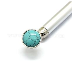 Synthetic Turquoise Electric Massage Sticks&nbsp;G-E515-13J