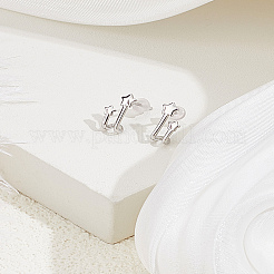 1 Pair Brass Stud Earrings&nbsp;EJEW-LP0013-06