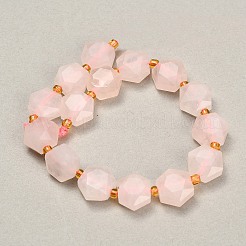 Natural Rose Quartz Beads Strands&nbsp;GG-CBA4A3B-B21