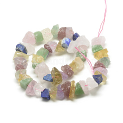 Natural Multi Color Quartz Beads Strands&nbsp;G-R427-08